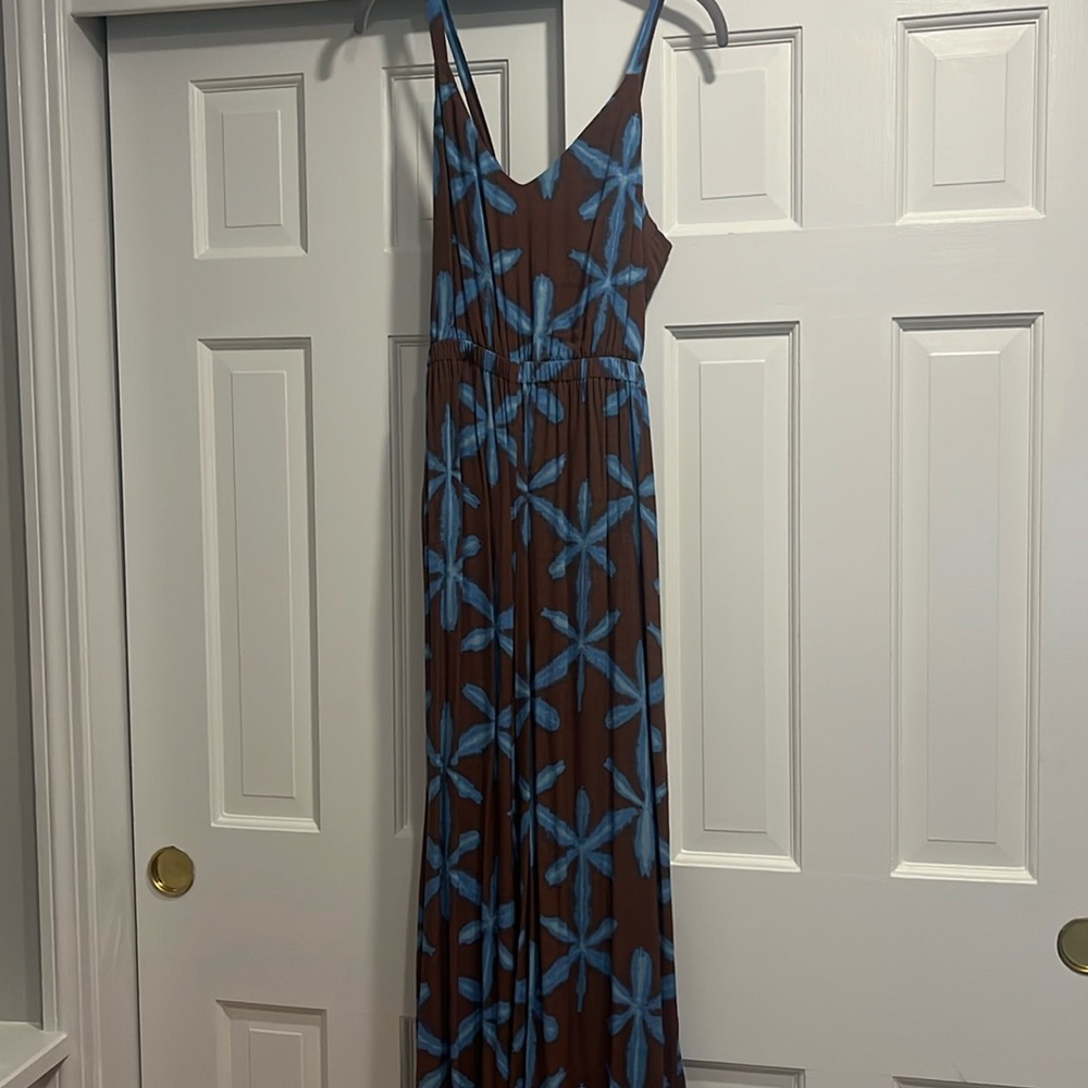 Loft batik jumpsuit size medium.  Good used condition, worn one time